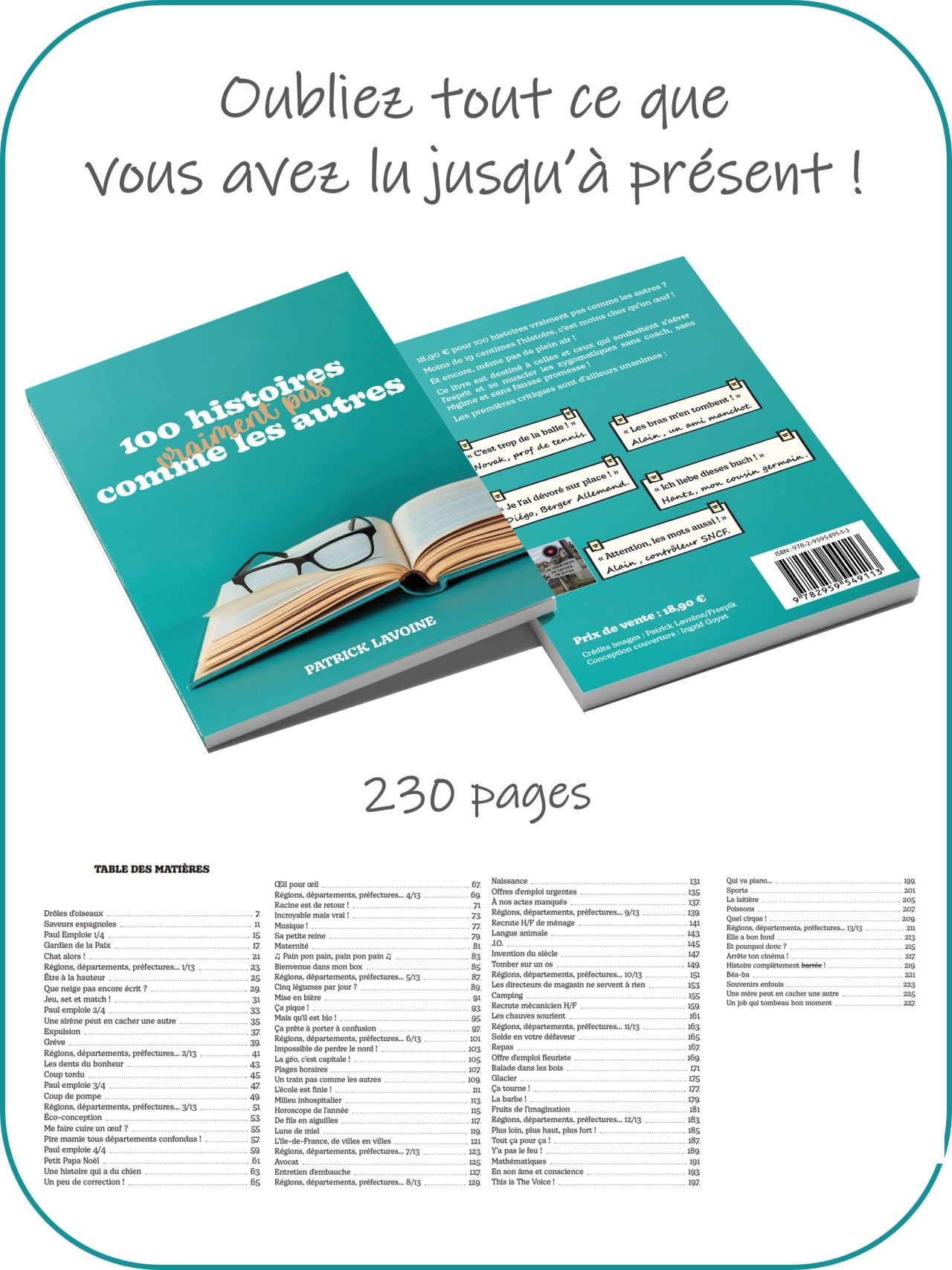 100 Histoires vraiment pas comme les autres